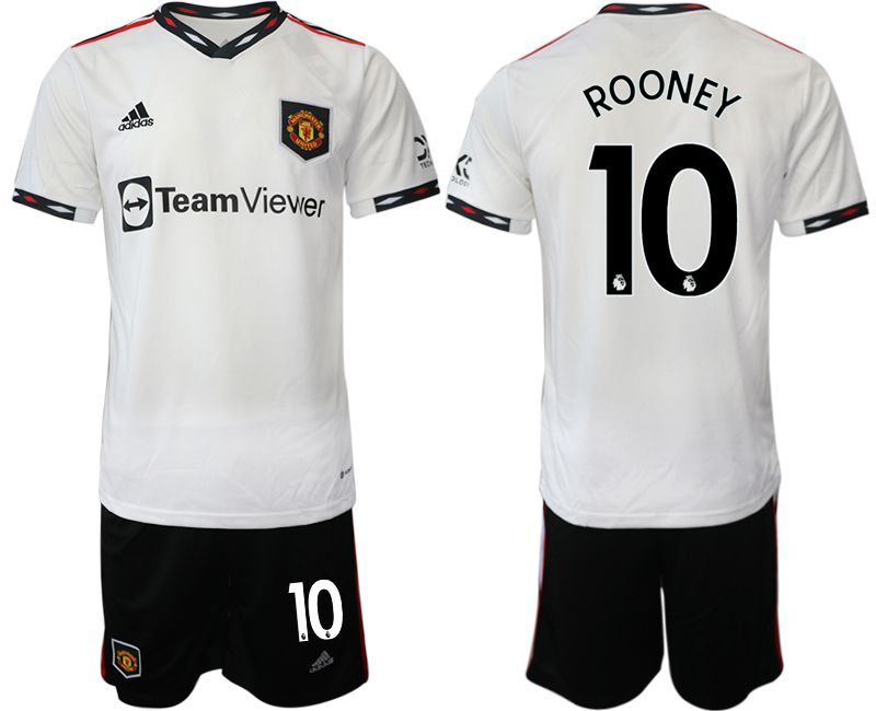 Men 2022-2023 Club Manchester United away white #10 Soccer Jersey->manchester united jersey->Soccer Club Jersey